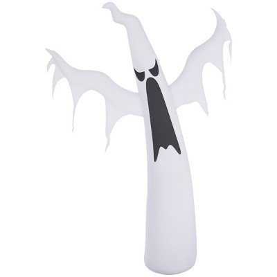 Syemin Inflatable Holiday Decorations Halloween Inflatables Outdoor Decorations White Ghost Blow Up Yard Decor Outdoor, White, 51.3"*11.8"*70.8"