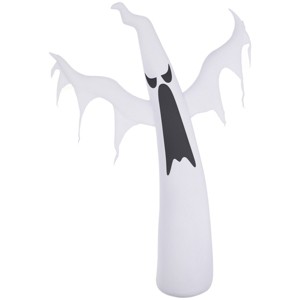 Syemin Inflatable Holiday Decorations Halloween Inflatables Outdoor Decorations White Ghost Blow Up Yard Decor Outdoor, White, 51.3"*11.8"*70.8" - 1 of 4
