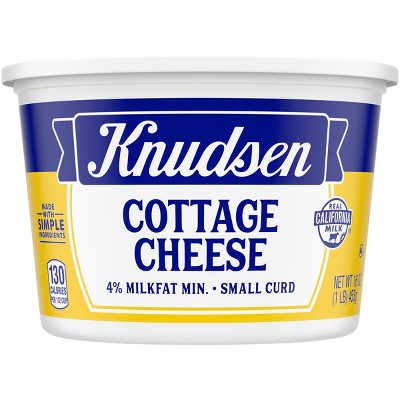 Knudsen 4% Small Curd Cottage Cheese - 16oz