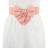 INSPIRE CHIC Women's Decoration Elastic Wide Stretch Bowknot Versatile Fashion Dress Waistband 2 Pcs - 4 of 4