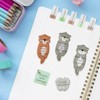 Wrapables Sticky Notes Set, Memo Notepads, Book Tabs, Page Markers, Sticky Notes, Home and Office Supplies (440 Sheets Total), Otters - 4 of 4