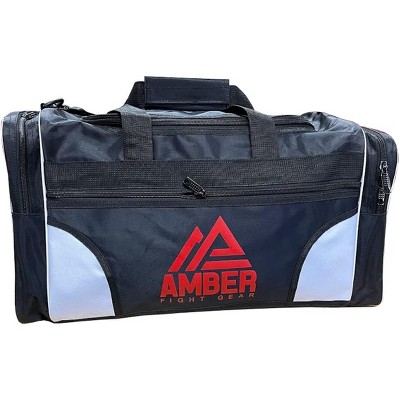 Amber Fight Gear Holdall Gym Duffle Bag – Breathable Mesh Design for Boxing, MMA, Kickboxing & Sweaty Gear Storage.