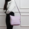 MKF Collection Lux Vegan Leather Women’s Hobo Bag with Wallet by Mia K - 3 of 4