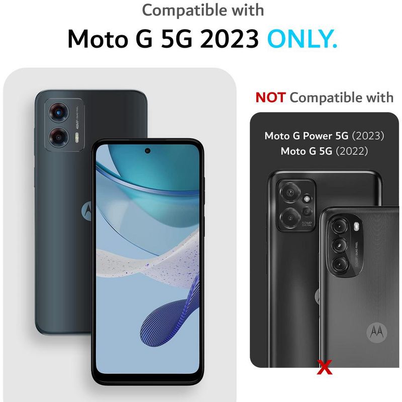 TUDIA Motorola Moto G 5G (2023) MergeGrip Series Case, 4 of 5