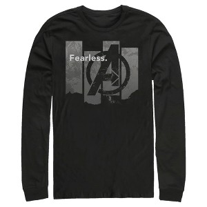 Men's Marvel Avengers: Endgame Fearless Column Long Sleeve Shirt - 1 of 4