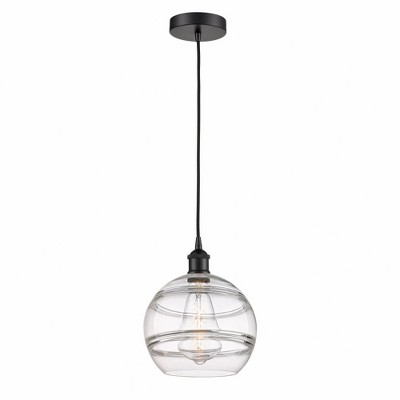 Rochester - 1 Light Cord Hung Mini Pendant In Industrial Style-11.63 Inches Tall and 10 Inches Wide