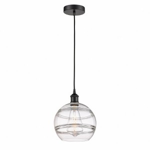 Rochester - 1 Light Cord Hung Mini Pendant In Industrial Style-11.63 Inches Tall and 10 Inches Wide - 1 of 1