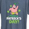 Women's - SpongeBob Squarepants - Happy St Patricks Day Short Sleeve Graphic T-Shirt - 2 of 4