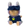 One-Piece Blue Dot Dress with Matching Shoes for 17.5 Labubu Dolls - 2 of 4