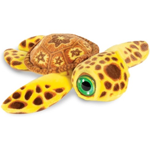 Underwraps Real Planet Big Eyes Turtle Brown 15 Inch Realistic Soft Plush :  Target