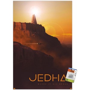 Trends International Star Wars: Jedha - Where It All Began Russell Walks Variant Unframed Wall Poster Prints - 1 of 4