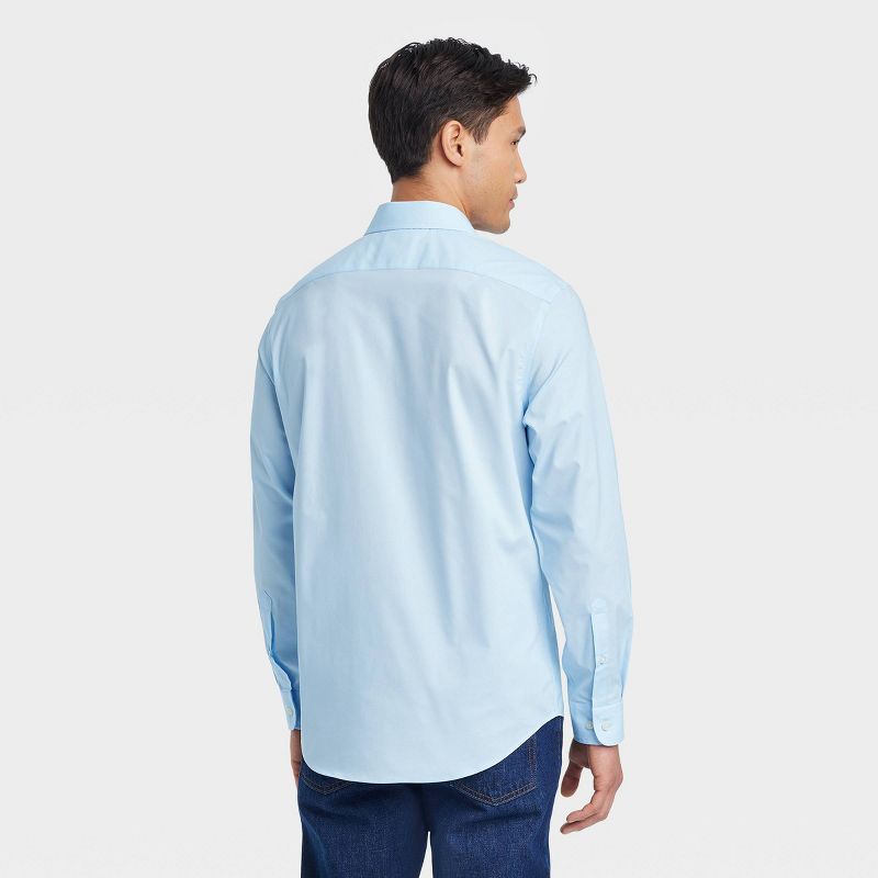 Men's Performance Long Sleeve Button-Down Shirt - Goodfellow & Co™, 3 of 5