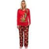 Seven Times Six Dr. Seuss The Grinch Pajamas Buffalo Plaid Matching Family Sleepwear - 2 of 4
