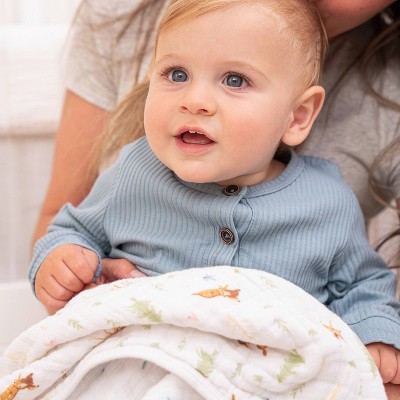 Disney Baby Bambi Forest Cotton Muslin Blanket