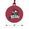 Lenoir-Rhyne University Primary Logo Aluminum Holiday Christmas Tree Ornament - 3 of 4