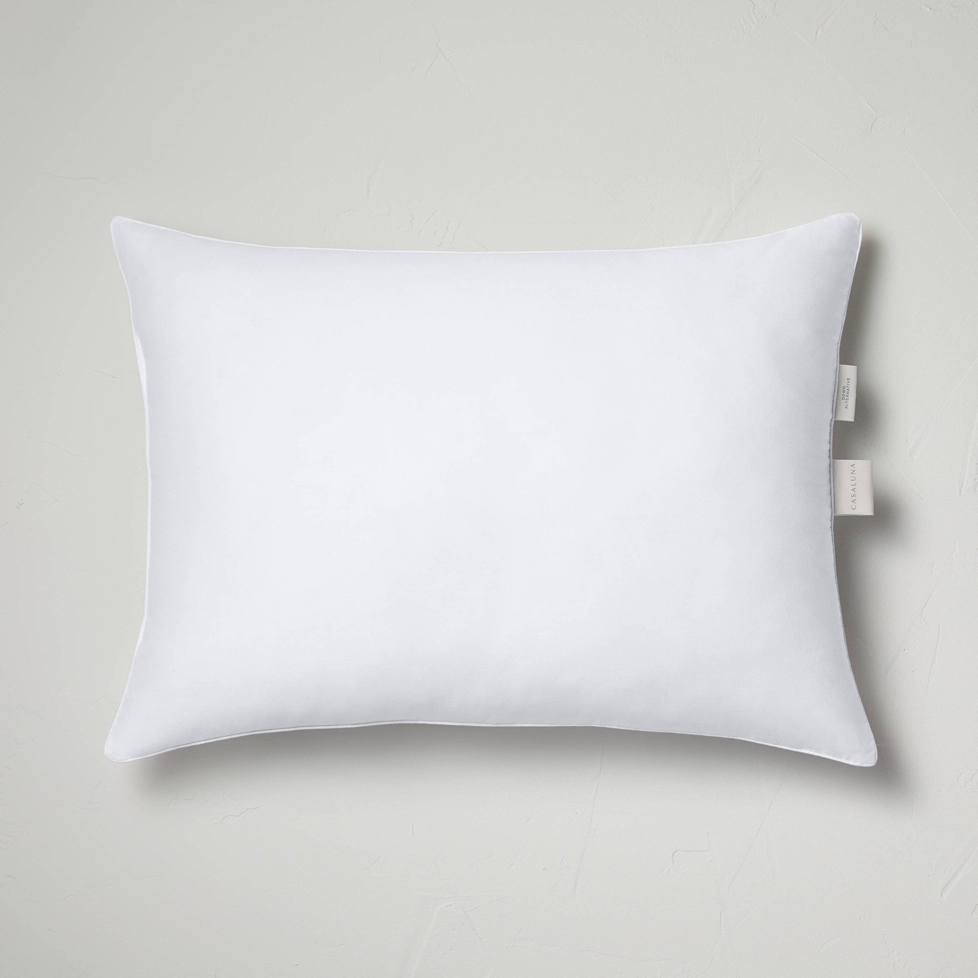 King Medium/Firm Machine Washable Medium Down Alternative Pillow - Casaluna™