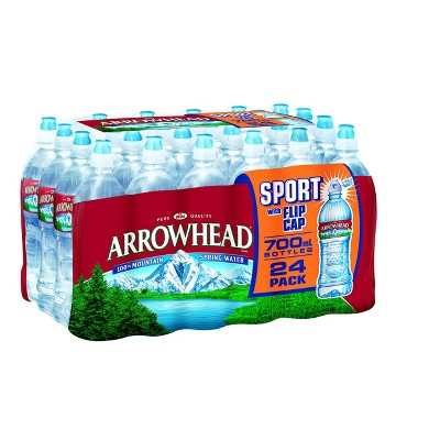 Arrowhead Mountain Spring Water, 23.7 Fl Oz (Pack of 24)