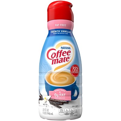 Coffee Mate Fat Free French Vanilla Coffee Creamer - 1qt