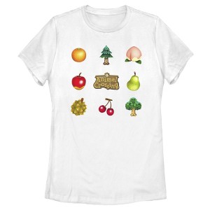 Women's Nintendo Animal Crossing Items Found Title Logo T-Shirt - 1 of 4