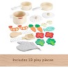Fisher-Price Wood Kitchen Pretend Play Toy Pots & Pans Set, 19-Piece Playset Wooden, Metal & Fabric for Preschool Kids Ages 3+ Years - 3 of 3