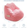 MAXYOYO Kids Bean Bag Chair, Bean Bag Couch with Handle, Comfy Toddler Chair for Boys and Girls - 2 of 4