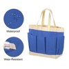 Unique Bargains 600D Oxford Waterproof Garden Tool Organizer Storage Carrier Bag 11.22" x 5.12" x 11.02" - 4 of 4