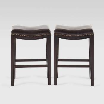 Set of 2 26" Avondale Backless Counter Height Barstools - Christopher Knight Home