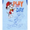 Seven Times Six Paw Patrol Toddler Boys' Pups 4 Piece Long Sleeve Pajama Set Mix and Match Blue - 4 of 4