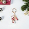 Unique Bargains Christmas Keychain Double Ring Lobster Clasp Zinc Alloy 3.15" 1 Pc - 4 of 4