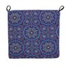 Blazing Needles, 20-inch by 19-inch Patterned Outdoor Chair Cushions (Set of 4) - 2 of 2