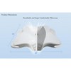 LISM Contour Bed Pillow,Adjustable Bed Memory Foam Pillows for Side Back Stomach Sleeper - 2 of 4
