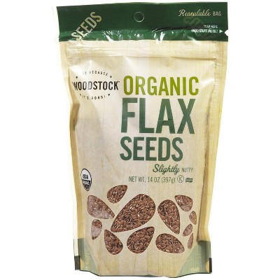 Woodstock Flaxseeds 14 oz Case of 8