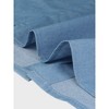 Allegra K Women's Point Collar Short Sleeve Button Down Denim Shirt - 4 of 4