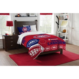 NHL Montreal Canadiens Hexagon Comforter Set - Twin - 1 of 3