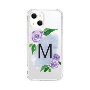 OTM Essentials Apple iPhone 15/iPhone 14/iPhone 13 Monogram Clear Tough Edge Floral Case - 1 of 4