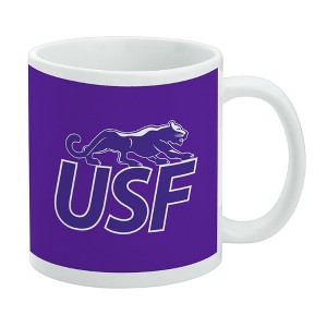 University of Sioux Falls Primary Logo Ceramic Coffee Mug Novelty Gift Mugs for Coffee Tea and Hot Drinks 11oz White - 1 of 4