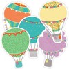 Carson Dellosa Education Up and Away Hot Air Balloons Cut-Outs, 36 Per Pack, 3 Packs - 2 of 4