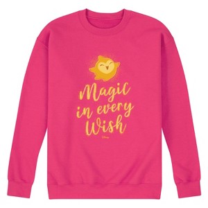 Men's - Disney - Magic In Every Wish Graphic Fleece Sweatshirt - 1 of 4