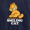 Boys' - Garfield - Never Trust Smiling Cat Graphic Long Sleeve Fleece Sweatshirt - 2 of 4