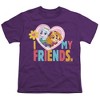Boys' Short Sleeve Paw Patrol Valentine's I Love My Friends Everest and Skye T-Shirt Boys and Girls - 2 of 4