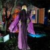 NAYSAYE Party Decoration and Accessories Halloween Witch Figurine with Sound Activated Motion for Halloween Parties, Multicolor, 66"*24"*86.4" - 2 of 4