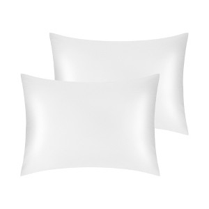 Unique Bargains Polyester Envelope Closure Soft and Breathable Pillowcases 2 Pcs - 1 of 4
