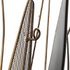 30"x52" Metal Sail Boat Wall Decor with Gold Wire Accents and Shimmer Details Blue - Olivia & May: Iron Craftsmanship, Coastal Art - 4 of 4