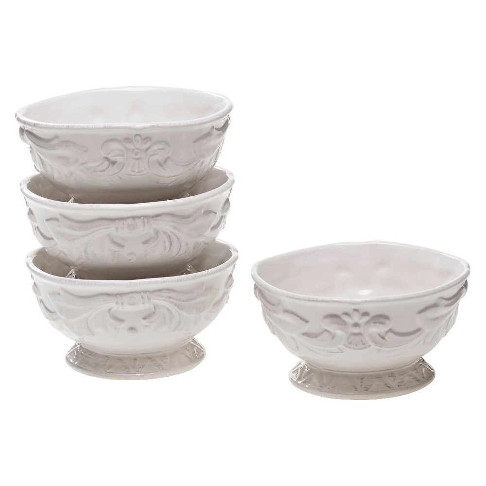 Photos - Other kitchen utensils Certified International Classic Collection Firenze Ice Cream Bowls Ivory  