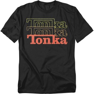 Tonka Fuzzed Repeat Adult T-Shirt - 1 of 4
