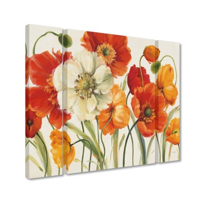 Trademark Fine Art - Lisa Audit 'Poppies Melody I'