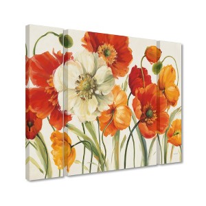 Trademark Fine Art - Lisa Audit 'Poppies Melody I' - 1 of 3
