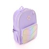 Locker Club Kids' 16L Nylon Backpack with Headphone Pencil Pouch - Lavender: Lightweight School Bag - 3 of 4