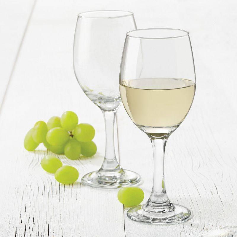 Libbey Classic White Wine Glasses, 14-ounce, Set of 4, 3 of 6