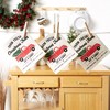 Design Imports  Swedish Dishcloth Set/3, Reusable & Absorbent, Christmas Truck - 3 of 4